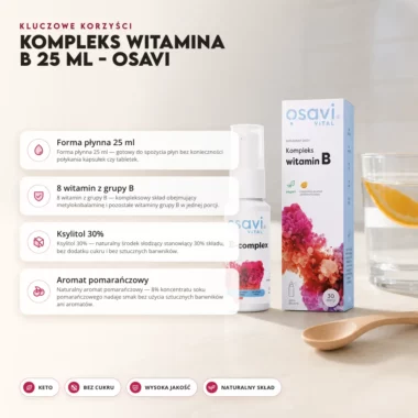 Kompleks Witamina B 25 ml - Osavi