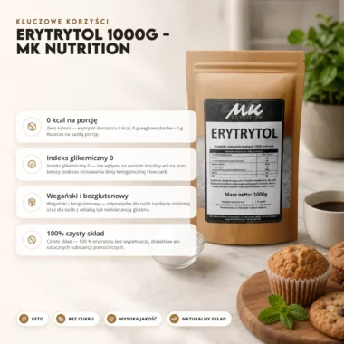 Erytrytol 1000g - MK Nutrition