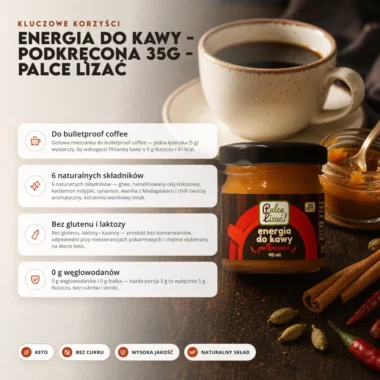 Energia do Kawy - Podkręcona 35g - Palce Lizać
