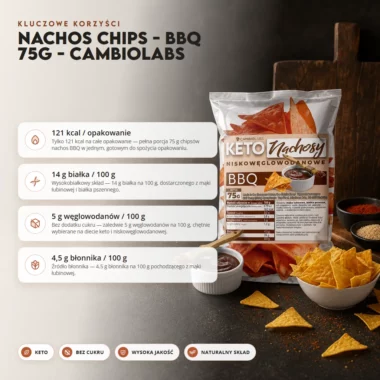 Nachos Chips - BBQ 75g - Cambiolabs