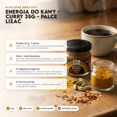 Energia do Kawy - Curry 35g - Palce Lizać