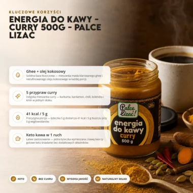 Energia do Kawy - Curry 500g - Palce Lizać