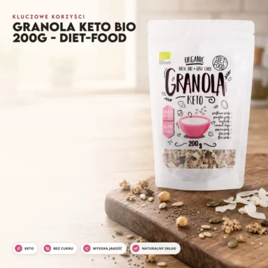 Granola Keto BIO 200g - Diet-Food