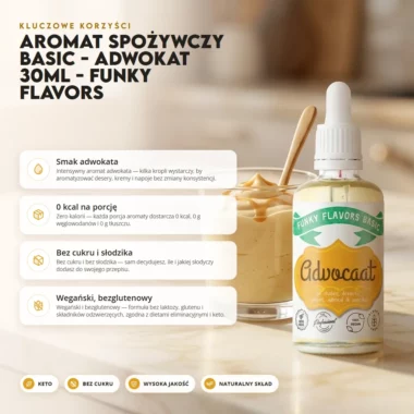 Aromat Spożywczy Basic - Adwokat 30ml - Funky Flavors