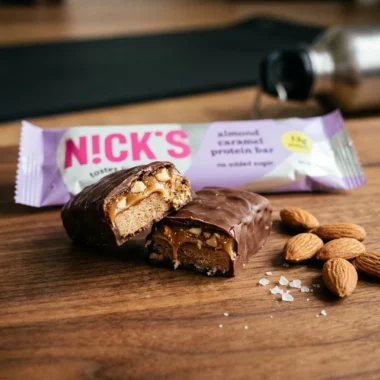 Baton Proteinowy - Migdał Karmel 50g - Nick's
