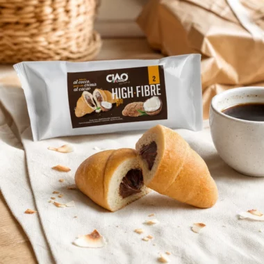 Croissant z kremem kokosowo-czekoladowym 60g - Ciao Carb