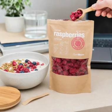 Maliny liofilizowane 100g - GymBeam
