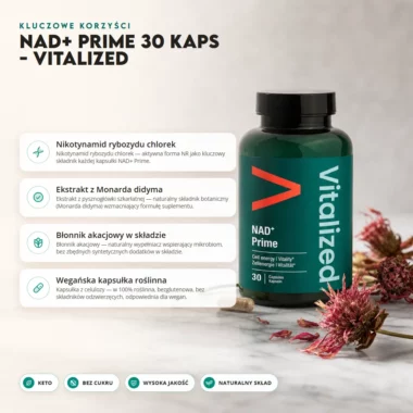 NAD+ Prime 30 kaps - Vuzimo