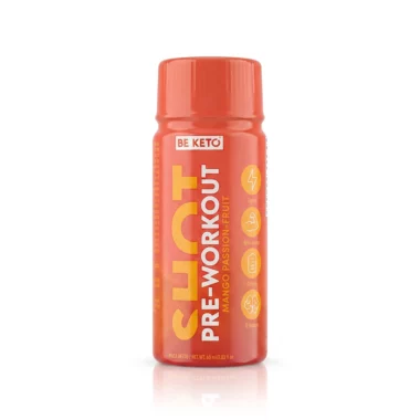 Shot Przedtreningowy - Mango & Marakuja 60ml - BeKeto