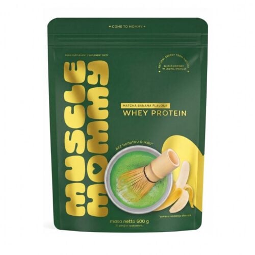 Białko MATCHA MOMMY Whey Protein - Banan 600g - Muscle Mommy