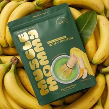 Białko MATCHA MOMMY Whey Protein - Banan 600g - Muscle Mommy
