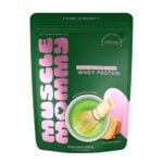 Białko MATCHA MOMMY Whey Protein - Masło Orzechowe 600g - Muscle Mommy