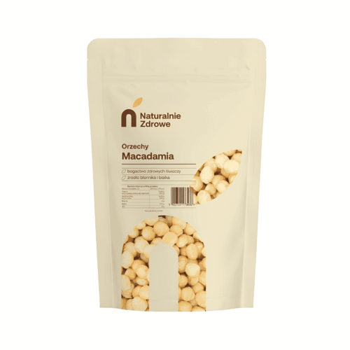 Orzechy Makadamia 250g - Naturalnie Zdrowe