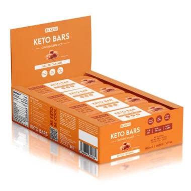 Baton Keto - Słony Karmel Zestaw 12 x 40g - Beketo
