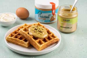 Keto gofry z mascarpone